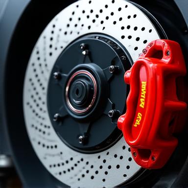 Impianto frenante sportivo